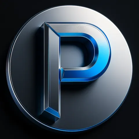 Isometric logo render for motion design
