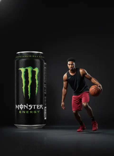 Branding poster of  Monster Energy drink