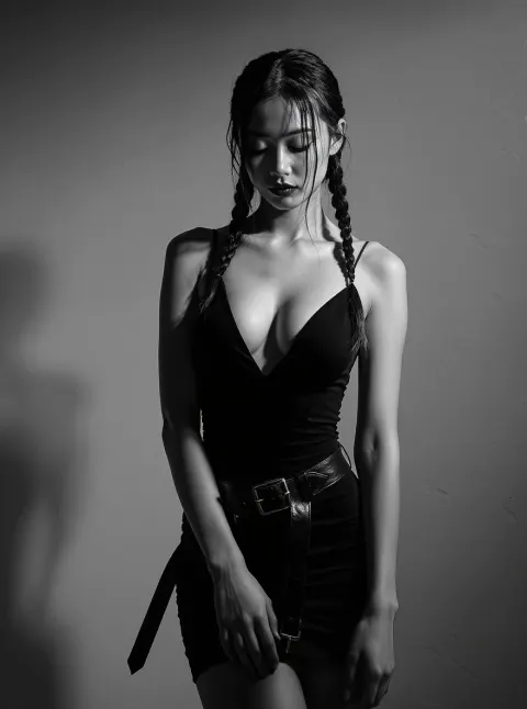 Charming woman portrait