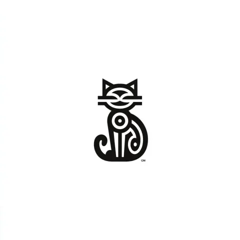Black & white minimal icons