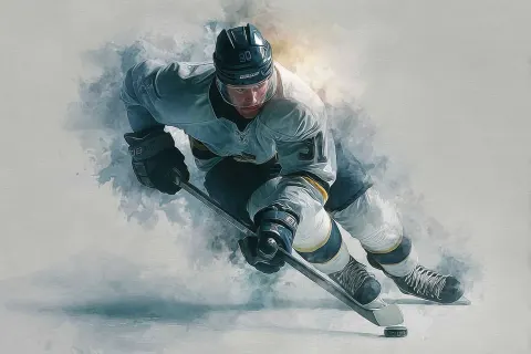 Watercolor Sports Heritage style