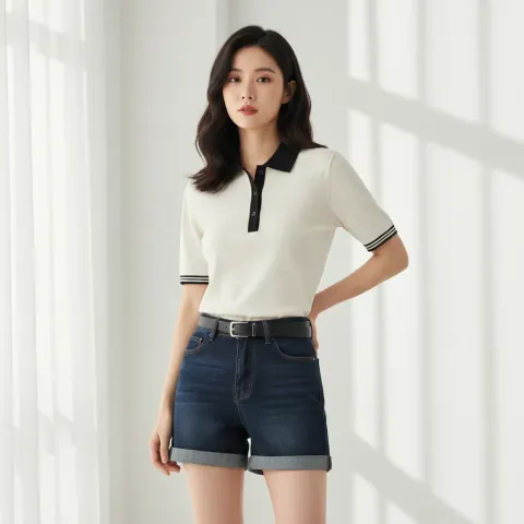 Ecommerce woman model