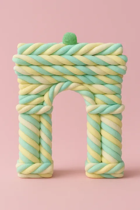 Marshmallow Arc de Triomphe