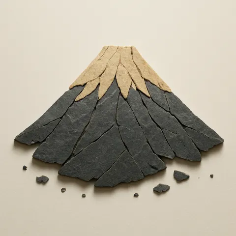 Stone Mount Fuji