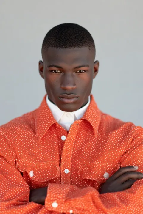 Fashion male model