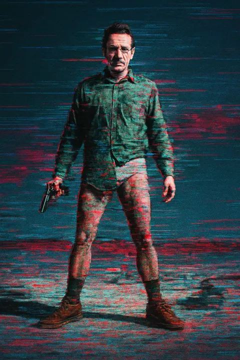 Glitch-inspired digital breaking bad