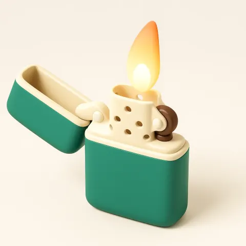 3D icon lighter