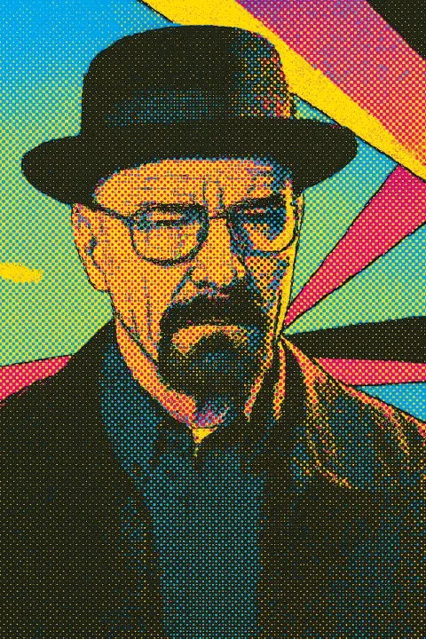 CMYK style breaking bad
