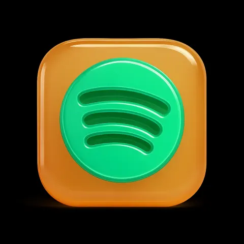 jelly stylied icon of spotify