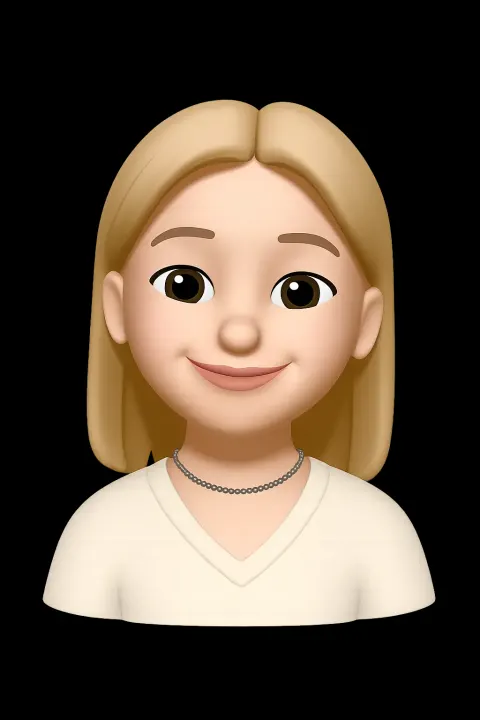 3D momoji style women avartar