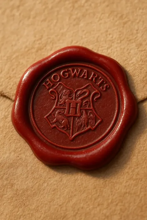 Red wax seal of Hagwarts
