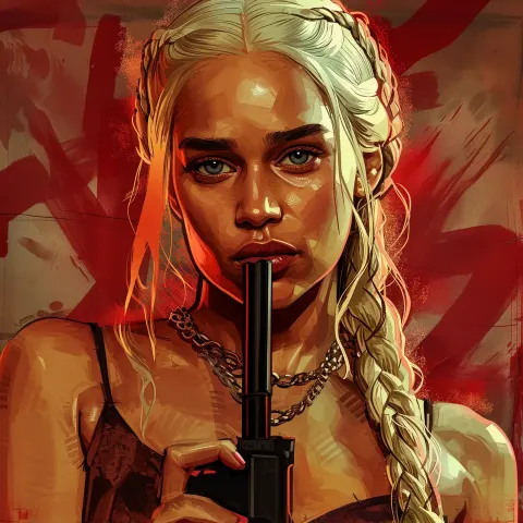GTA-style Daenerys Targaryen