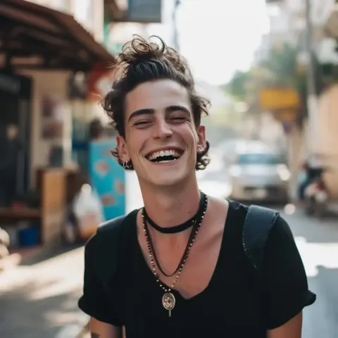 Raw Israeli Queer Smiling