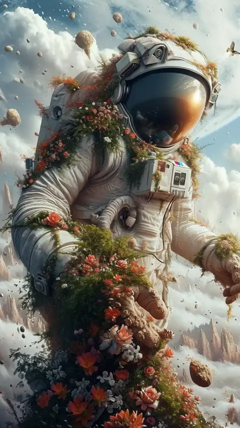 Surreal Astronauts by Dali
