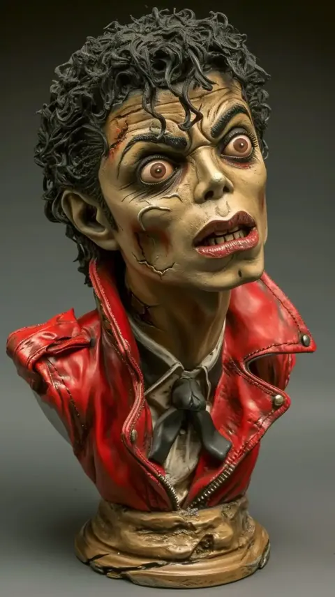 Thriller Caricature Sculpture