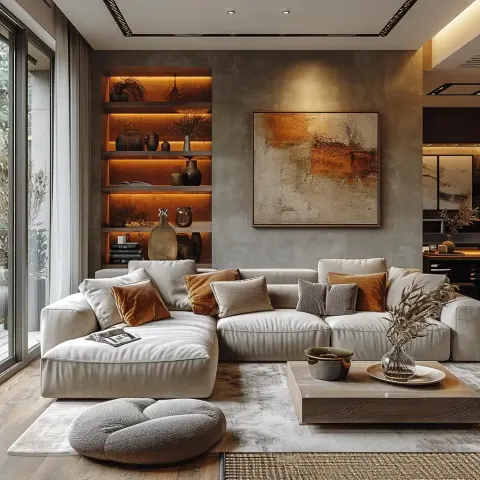 Minimalist Living Room Modern Aesthetics