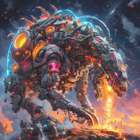 Biomech Kaiju Heliocentric Fusion