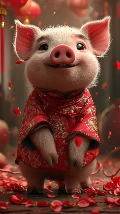 Pixar Pig Lunar Celebration