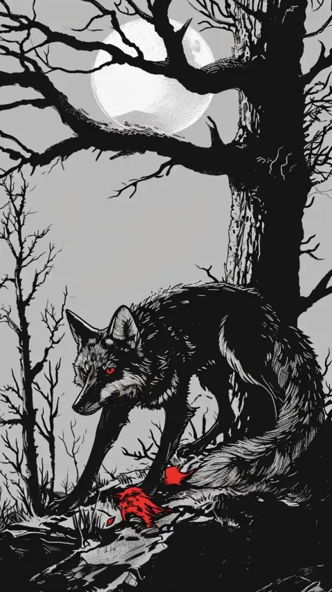 Hand-drawn Black Fox Ilya Kushinov x Miyazaki Hayao