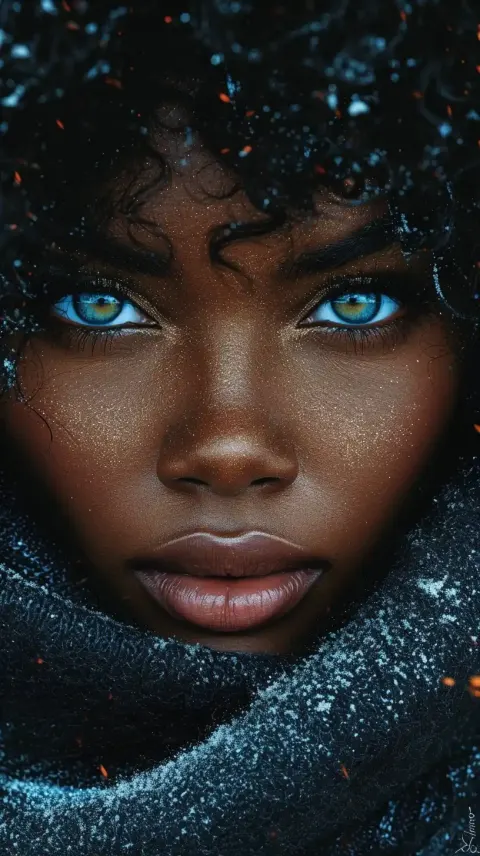 Enchanting African-American Portrait