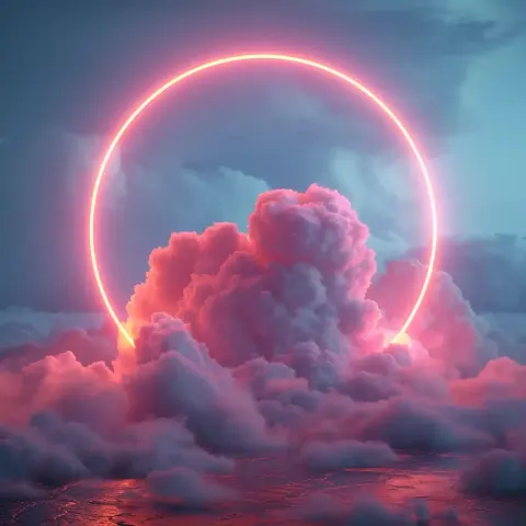 Pink Cloud in Vray Tracing