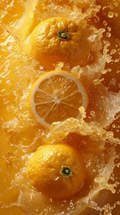 Vibrant Yuzu Splash