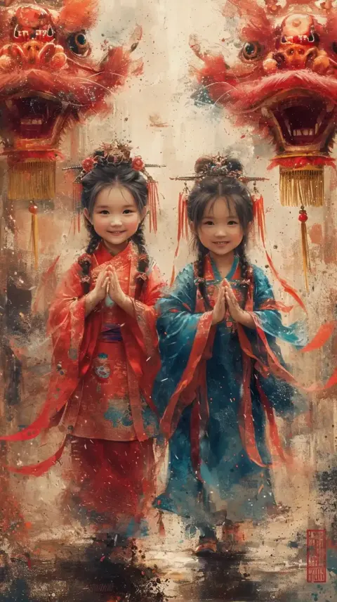 Chinese New Year Dragon Dance