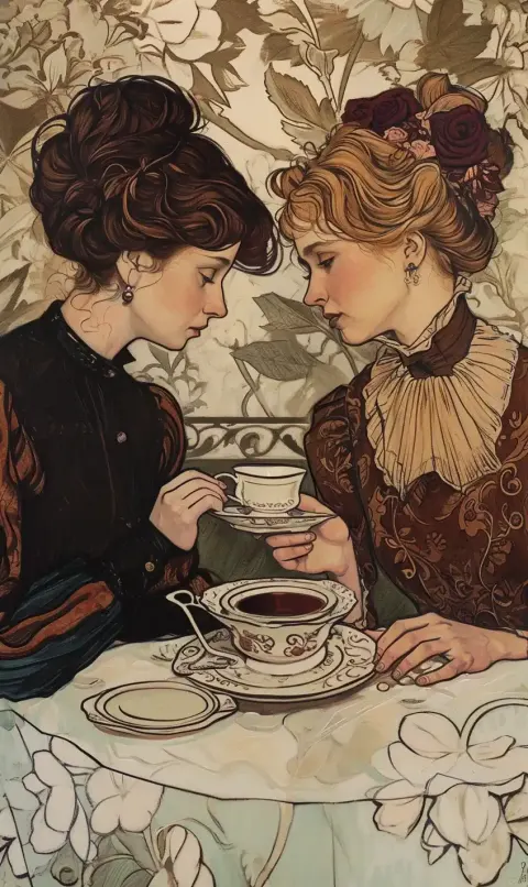 Tea Cup Reflections