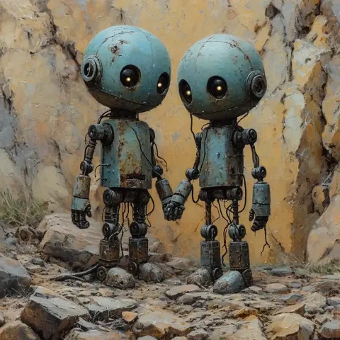 Robotic Love in Abandoned Space