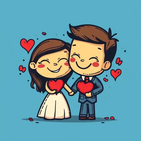 Happy Marriage T-Shirt Design