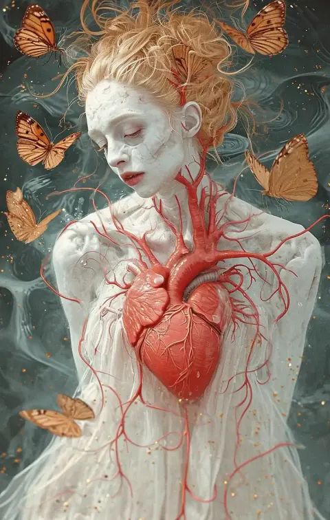 Golden Heart Reflections
