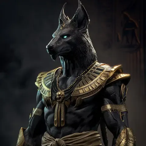 Realistic Anubis Werewolf