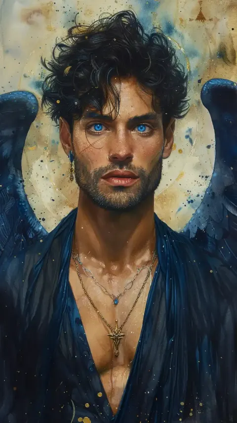 Sorcerer with Angel Wings
