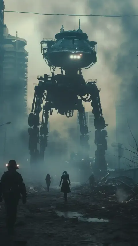 AI War Solarpunk Battle