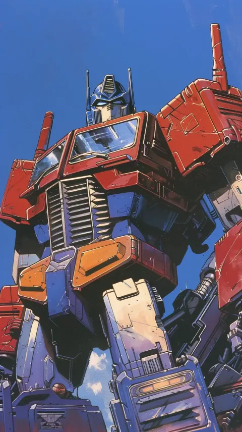 Moebius Distorted Optimus Prime