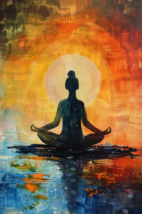 Soothing Yoga Music Art