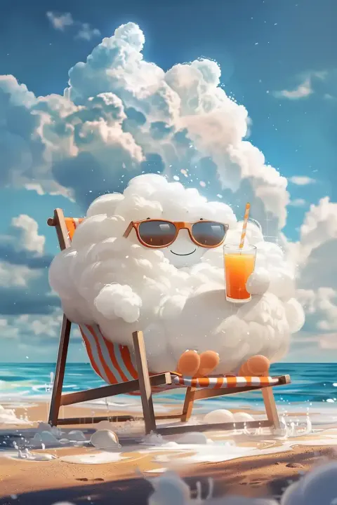 Anthro Cloud Sunbathing