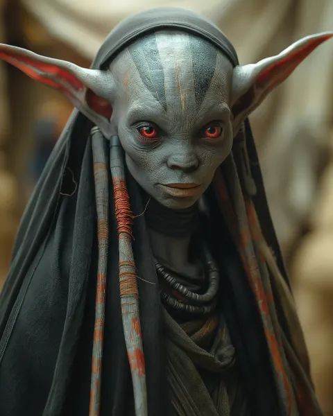 Dark Elf in Mos Eisley