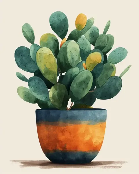 Simplistic Matisse Cactus Paris