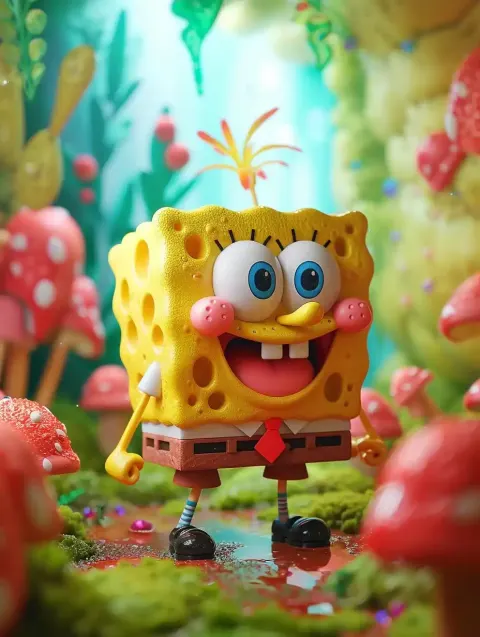 Crafted SpongeBob Sunshine