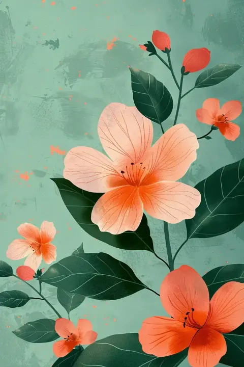 Minimal Spring Blossoms