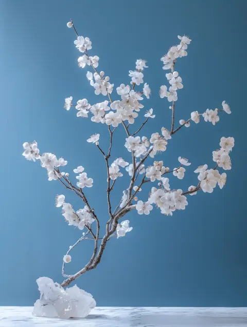 Clean Plum Blossom Photography