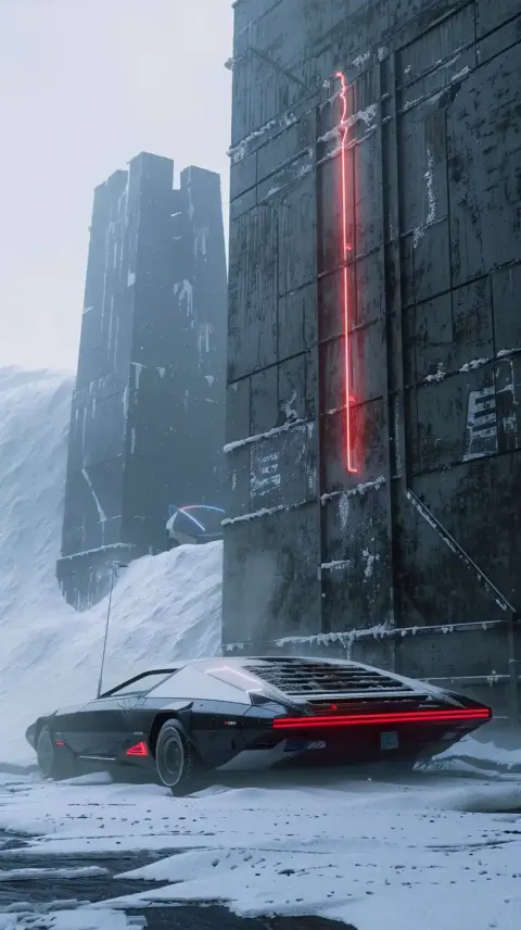 Cyberpunk City Wall Art