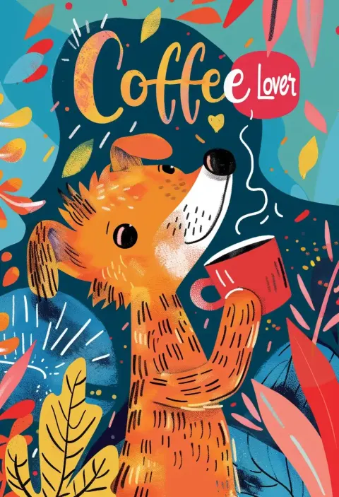 Scottish Dog Coffee Lover