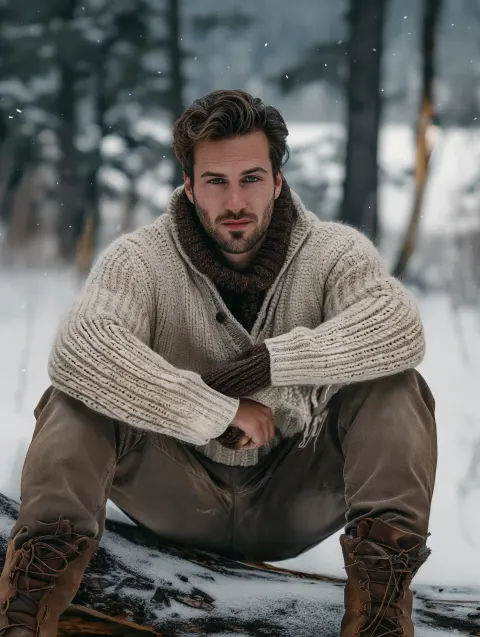 Raw Snowman Log