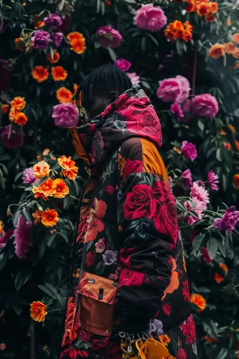 Luxury Floral Portrait