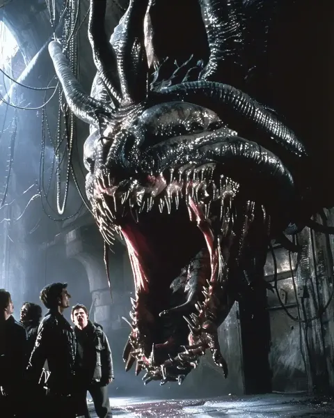 Giant Clown Nephilim Devouring