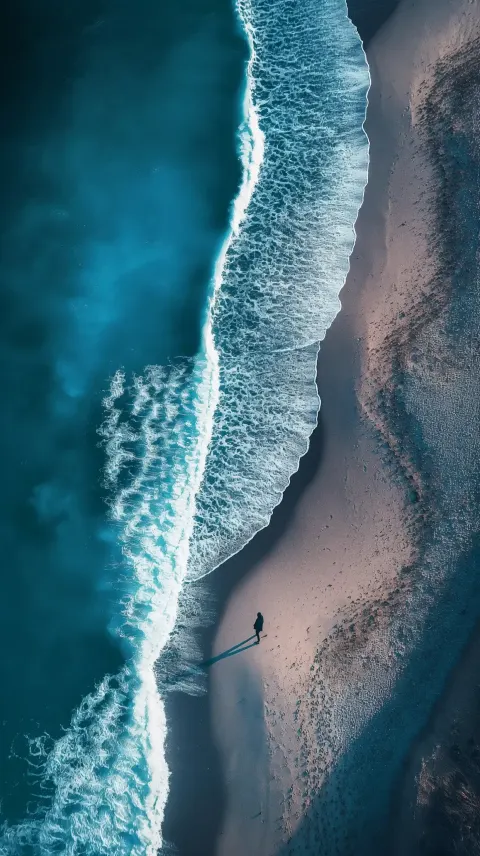 Twilight Beach in Raw