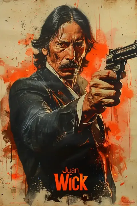 Raw 1970s Juan Wick