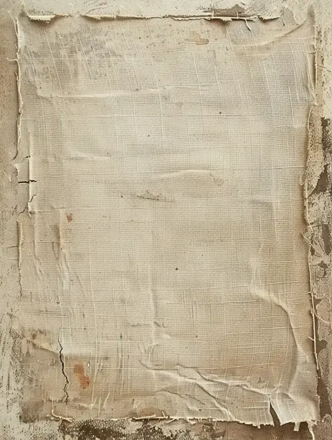 Aged Linen Texture Collage